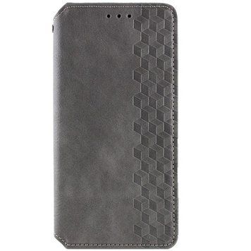 Шкіряний чохол-книжка GETMAN Cubic (PU) для Samsung Galaxy A57 5G Grey 777-09165 фото