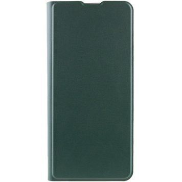 Кожаный чехол-книжка GETMAN Elegant для Google Pixel 7a Зелёный 555-01494 фото