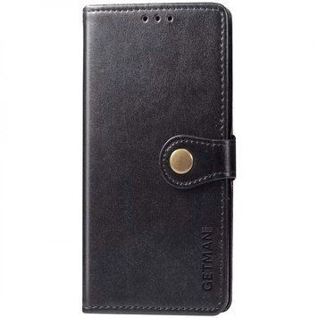 Кожаный чехол-книжка GETMAN Gallant (PU) для Samsung Galaxy A11 Black 777-06575 фото