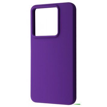 Чехол WAVE Full Silicone Cover для Xiaomi Redmi Note 13 Pro 5G/Poco X6 5G Dark purple 656-07626 фото