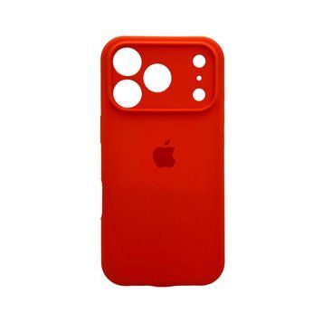 Силиконовый чехол с закрытой камерой для iPhone 17 Pro Max Apricot 666-04293 фото