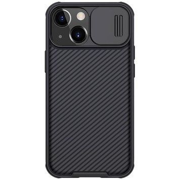 Карбонова накладка Nillkin CamShield Pro Magnetic для Apple iPhone 14/13 (6.1") Black 777-08106 фото