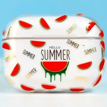Чехол Clear Case Strong Design №1 для наушников AirPods Pro 2 Watermelon 203-00494 фото