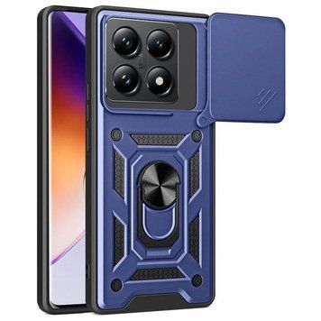 Ударопрочный чехол Camshield Serge Ring для Xiaomi 14T Pro Blue 777-04344 фото
