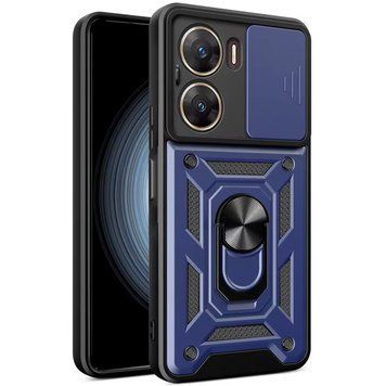 Ударопрочный чехол Camshield Serge Ring для Xiaomi Poco X7 Pro Blue 777-04284 фото