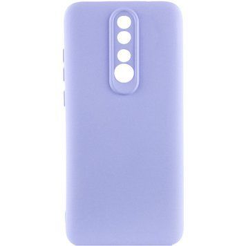 Чехол TPU GETMAN Liquid Silk Full Camera для Xiaomi Redmi 8 Сиреневый / Light purple ILSO-00000073799-19 фото