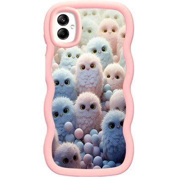 Чехол TPU Cloudy Pictures для Samsung Galaxy A06 Owls 555-01309 фото