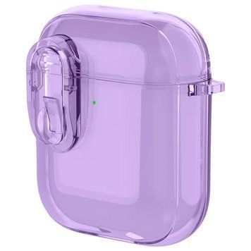 Футляр TPU Colorful для наушников Airpods 1/2 Purple 203-00395 фото