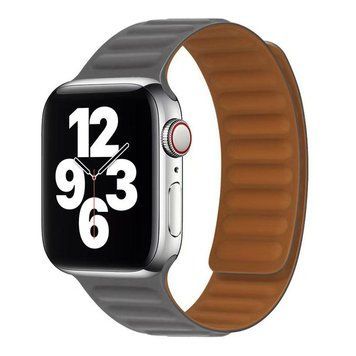 Ремінець для Apple Watch Magnetic Silicone 38/40/41 mm Gray 212-02237 фото