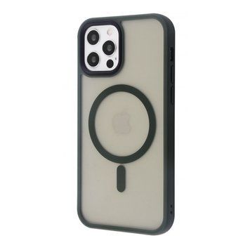Чехол WAVE Matte Insane Case with Magnetic Ring для iPhone 12/12 Pro Green 656-07776 фото