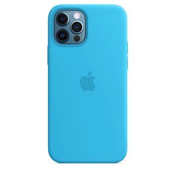 Силиконовый чехол для iPhone 12 Pro Max Blue 208-00381 фото