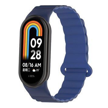 Ремінець для Xiaomi Mi Band 8/9/10 Silicone Link Dark Blue 212-02639 фото