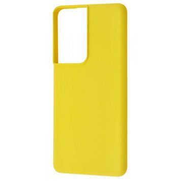 Чехол WAVE Colorful Case (TPU) для Samsung Galaxy S21 Ultra (G998B) Yellow 656-06134 фото