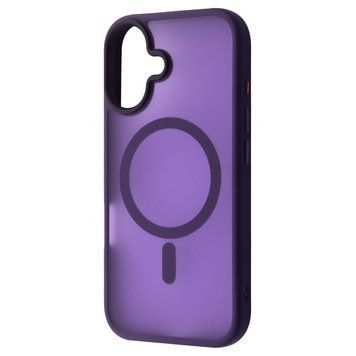 Чехол WAVE Matte Insane Case with Magnetic Ring для iPhone 16 Plus Deep purple 656-07876 фото