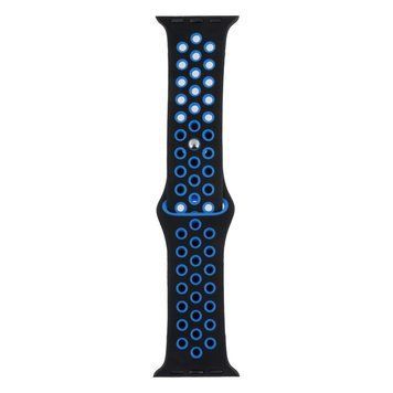 Ремешок для Apple Watch Band Silicone Nike + Protect Case 40/41 mm Black Blue 212-01939 фото