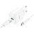 Сетевое зарядное устройство с кабелем HOCO C140A Smart single port QC3.0 charger set (Type-C)(EU) White 6942007627832 фото