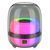 Портативная колонка HOCO BS58 Crystal colorful luminous BT speaker Magic Black Night 656-01683 фото