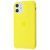 Силиконовый чехол для iPhone 11 Canary Yellow 208-00217 фото