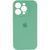 Силиконовый чехол с закрытой камерой для iPhone 14 Pro Spearmint 666-00890 фото