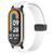 Ремінець Line Magnetic для Xiaomi Mi Band 9/8/10 White 212-01657 фото