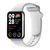 Ремінець для Xiaomi Mi Band 8 Pro/Mi Band 9 Pro/Redmi Watch 4 Silicone White 212-02589 фото