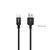 Кабель HOCO X14 USB to Type-C 3A, 1m, nylon, aluminum connectors, Black 6957531062868 фото