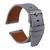 Ремінець Универс 22mm Leather strap with straight tip для Samsung/Amazfit/Huawei Light Grey 212-02739 фото