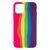 Силіконовий чохол Rainbow для iPhone 11 Pro Pink/Grape 888-00152 фото