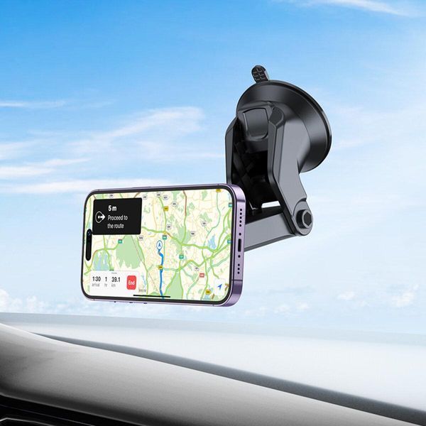 Держатель для мобильного BOROFONE BH97 NT Ice magnetic car holder(center console) 656-00469 фото