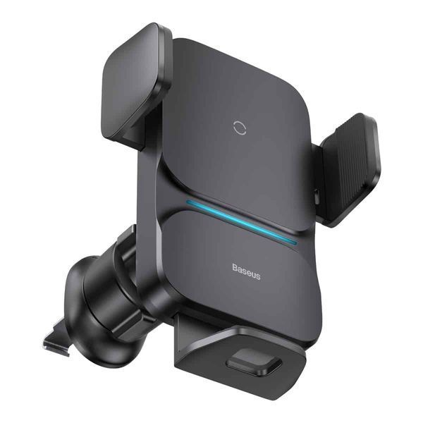 Автотримач для телефона з БЗП Baseus Wisdom Auto Alignment 15W Black CGZX000001 фото