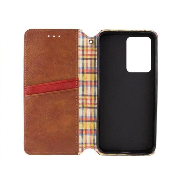 Чехол-книжка Rubic Leather для Xiaomi Redmi 13 4G Brown 666-02918 фото