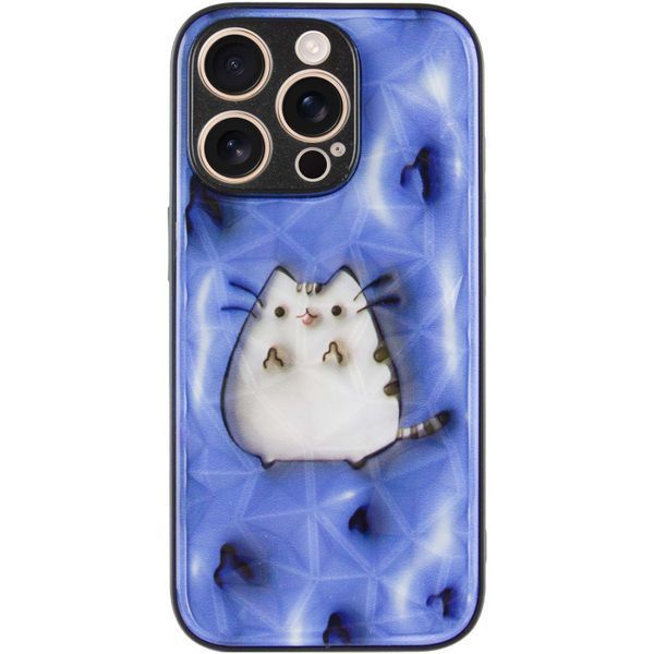 Чехол TPU+PC Prisma Fluffie для Apple iPhone 14 Pro Max (6.7") Pusheen 208-05480 фото
