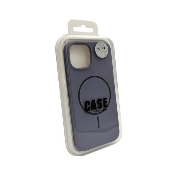 Чехол для смартфона Silicone Case Magnetic для Apple iPhone 14 Pro Max Lavender Grey 666-03844 фото