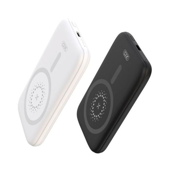 Power Bank XO PR153 PD20W Magnetic wireless 15W Type-C 5000mAh Белый 656-01485 фото