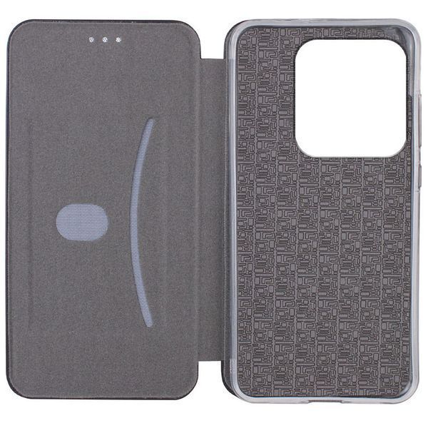 Шкіряний чохол-книжка Classy для Xiaomi Redmi 10C Чорний 777-03630 фото