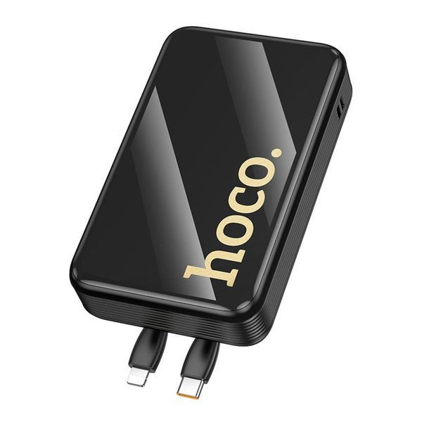 Power Bank Hoco Q37A Graceful 22.5W+PD20W с двумя cables 20000mAh Черный 656-03290 фото