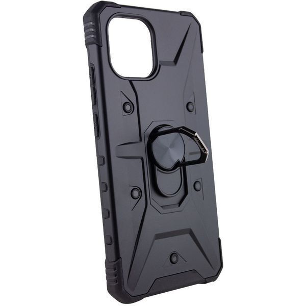 Ударостійкий чохол Pathfinder Ring для Xiaomi Redmi A1 / A2 Black 777-07903 фото
