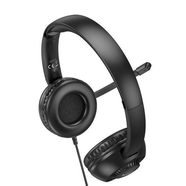 Навушники ігрові HOCO W112 Pure headphones Black 6942007645041 фото