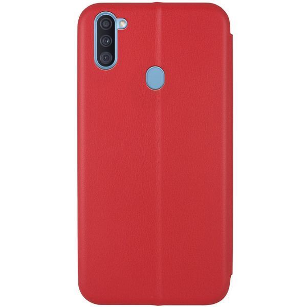 Кожаный чехол-книжка Classy для Samsung Galaxy A11 Red 777-06018 фото