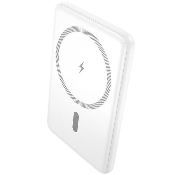 Портативний ЗП Power Bank Hoco J140A Tony ultra-thin PD20W з БЗП 5000 mAh White ILSO-00000085063-2 фото