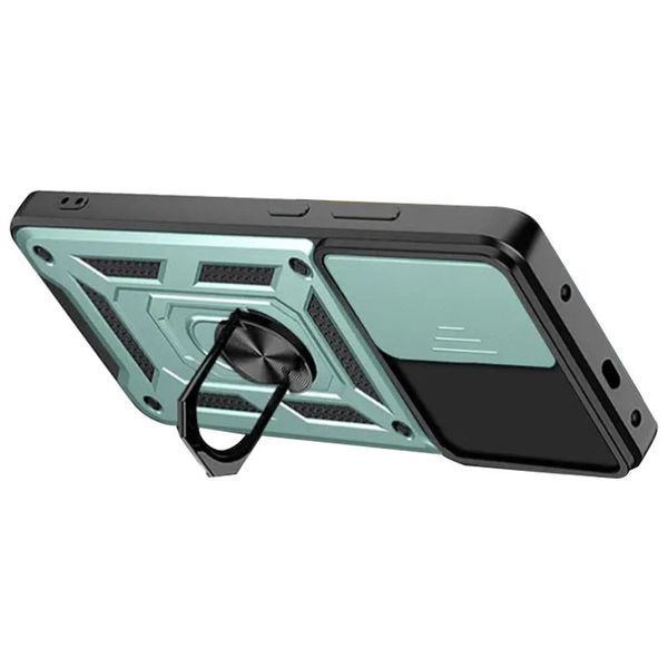 Ударопрочный чехол Camshield Serge Ring для Xiaomi Poco M5 Green 777-04537 фото