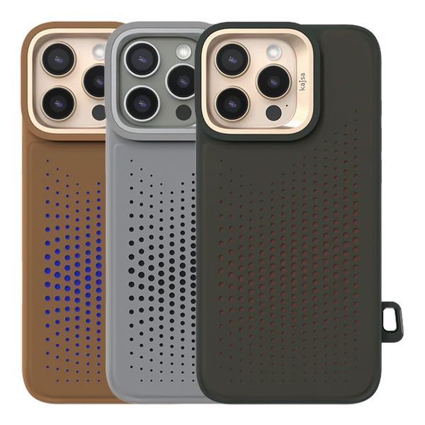 Чохол Kajsa Splendid Collection Circle with MagSafe для iPhone 16 Pro Max Olive 2020000509097 фото