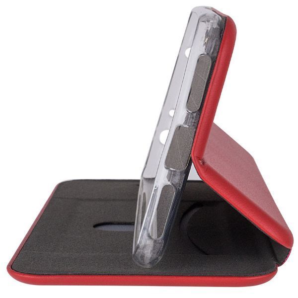 Кожаный чехол-книжка Classy для Samsung Galaxy A11 Red 777-06018 фото
