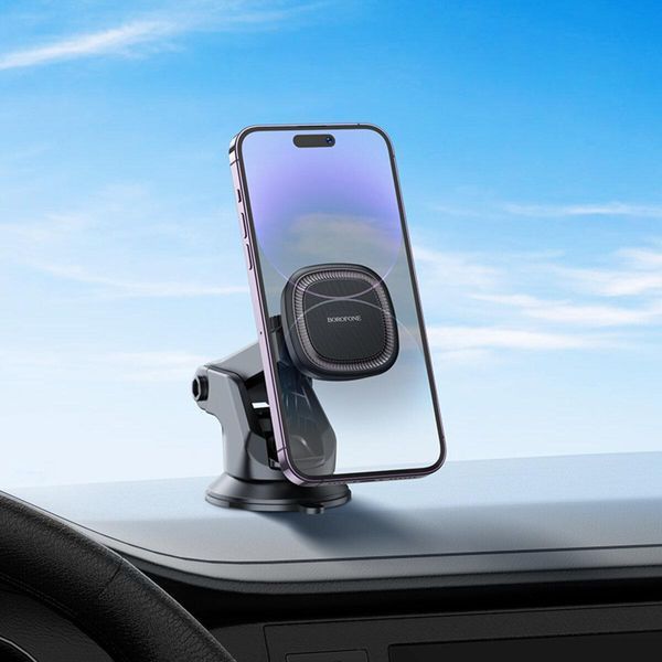 Держатель для мобильного BOROFONE BH97 NT Ice magnetic car holder(center console) 656-00469 фото