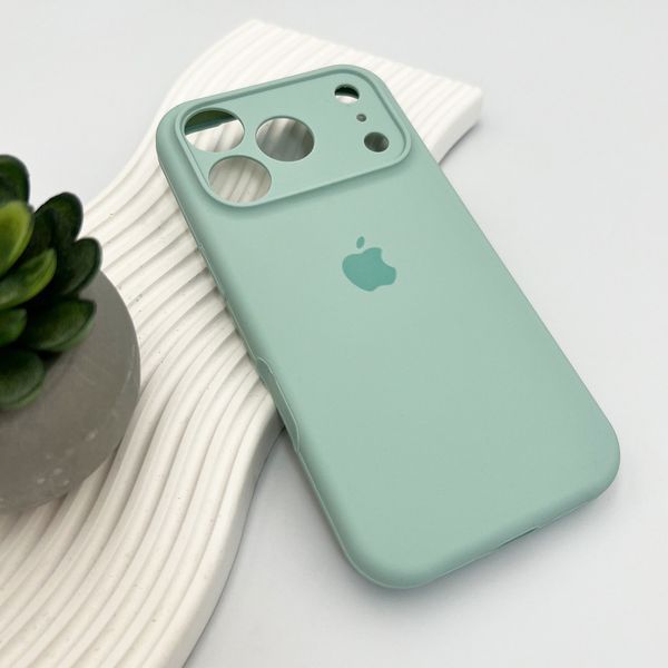 Силіконовий чохол з закритою камерою для iPhone 17 Pro Turquoise 666-04243 фото
