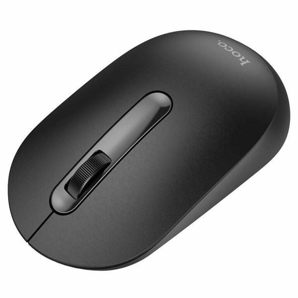 Маніпулятор миша HOCO GM14 Platinum 2.4G business wireless mouse Black 656-03222 фото