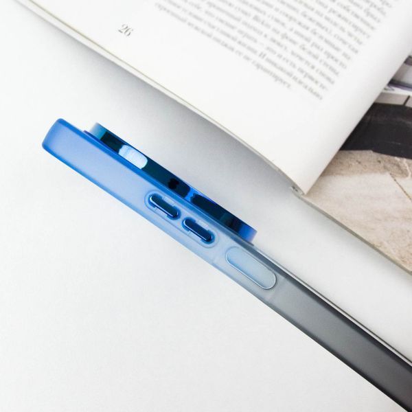 Чохол TPU+PC Fresh sip series для Xiaomi Redmi A3 Чорний / Синій 777-06625 фото
