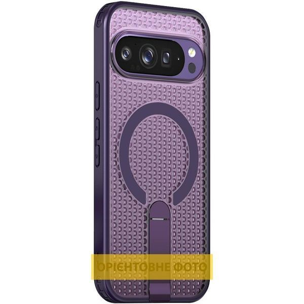 Чехол TPU Breeze with MagSafe stand для Google Pixel 9 / 9 Pro / 10 / 10 Pro Purple 777-08729 фото