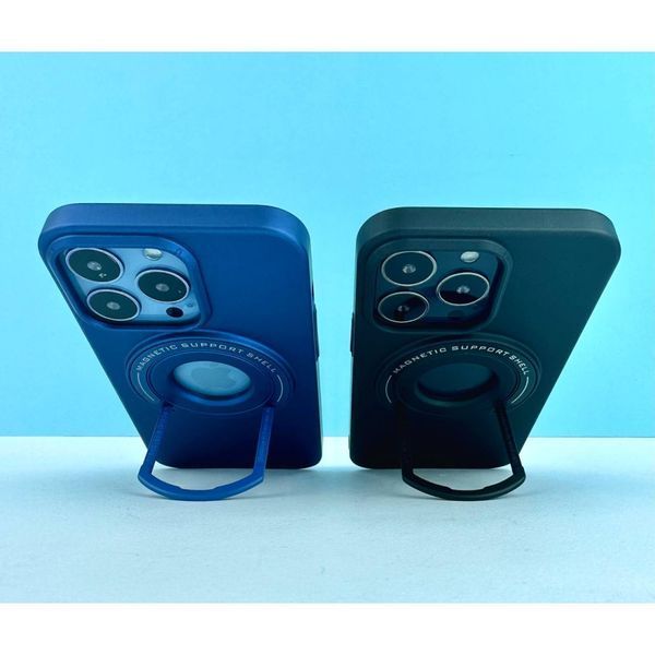 Чехол COCO SE Support Shell with MagSafe для iPhone 12 Pro Max Dark Blue 214-01956 фото