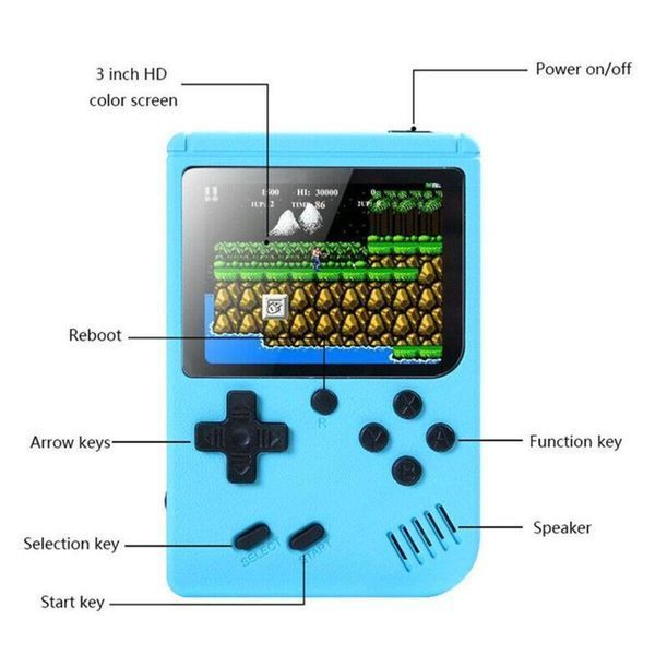 Портативна ігрова консоль GameX MKL800 Blue 656-00124 фото
